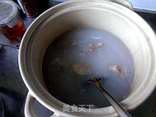 Mushroom Chicken Congee recipe