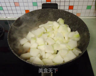 Braised Winter Melon with Sea Cucumber and Scallops recipe