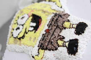 Spongebob Cake-the Most Attractive Cartoon Image, are You Ready? recipe