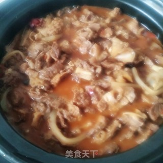 Pork Lung Tofu Pot recipe