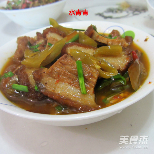 Braised Dongpo Pork with Sour Chili recipe