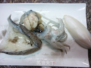 Sauteed Cuttlefish Flower recipe