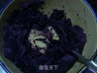 Yogurt Purple Sweet Potato Coconut Bread recipe