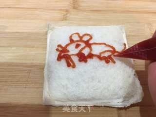 Cartoon Pocket Sandwich recipe