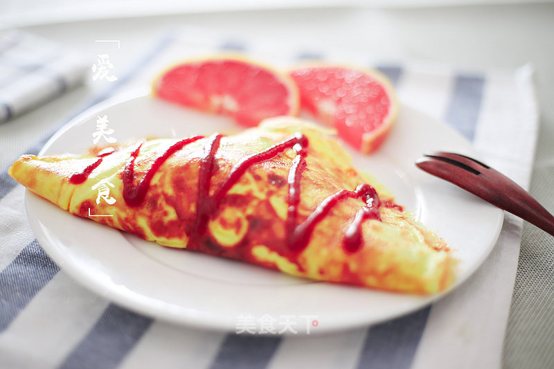 Japanese Style Omelet Rice recipe