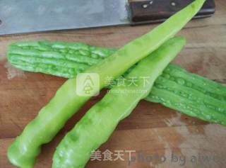 Stir-fried Pork with Bitter Gourd recipe