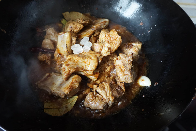 Braised Pork Ribs with Shacha Sauce recipe