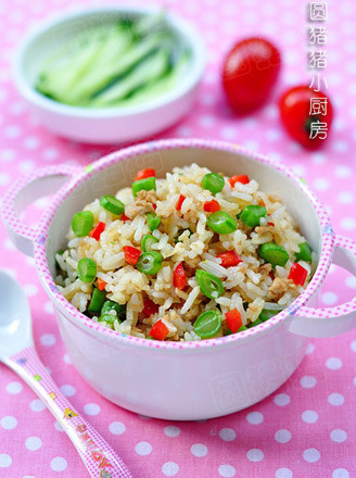 Fried Rice with String Beans