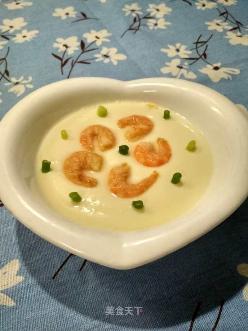 Prawn Steamed Egg recipe