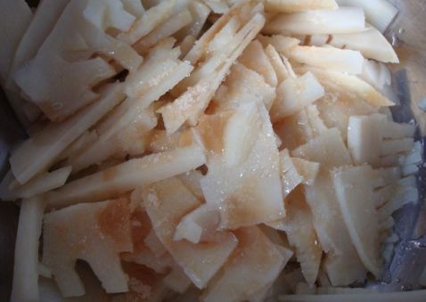 Cold Honey Bamboo Shoot Slices recipe