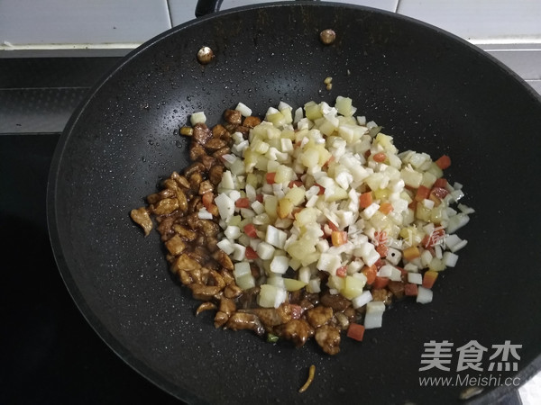 Stir-fried Si Ding recipe