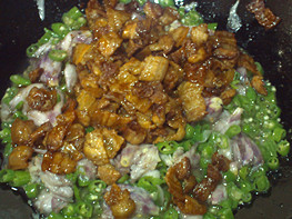 Stir-fried Pork with Jasmine recipe