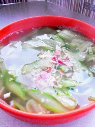Squid and Loofah Soup recipe