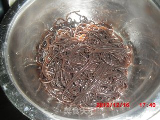 Home Cooking [sour and Spicy Fern Root Powder] recipe