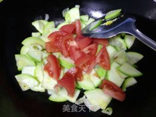 #蛋美食#zucchini Scrambled Eggs recipe