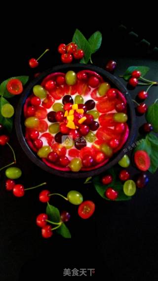 #aca烤明星大赛#fun Fruit Yogurt recipe