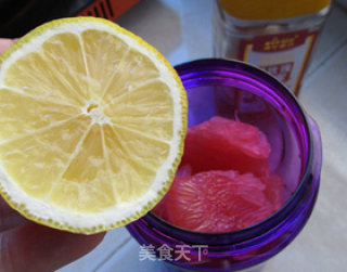 Lemon Honey Pomelo Juice recipe