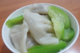 Loofah Dumplings recipe