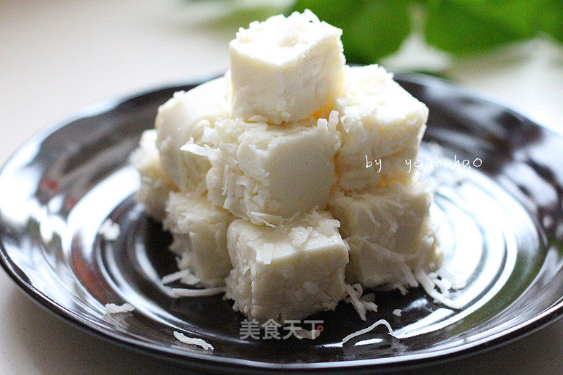 Coconut Milk Cold Cake recipe