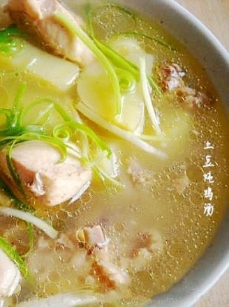 Potato Stew Chicken Soup recipe