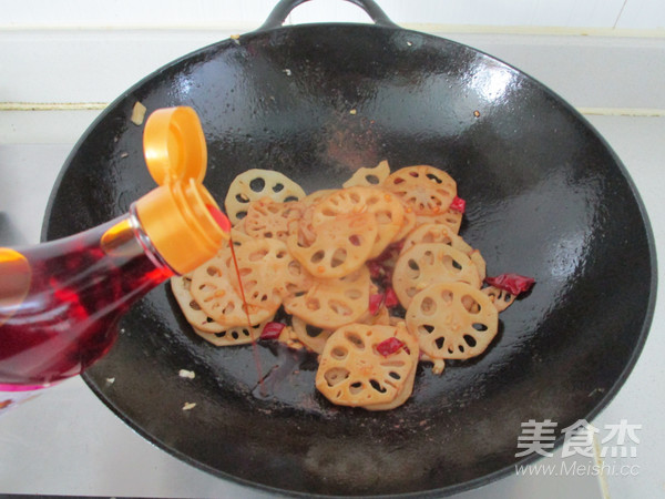 Spicy Lotus Root Slices recipe