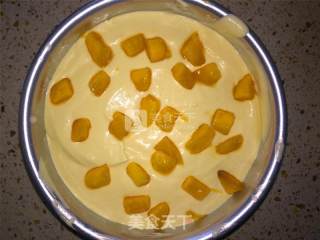 #aca烤明星大赛#mango Mousse Cake recipe