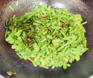 Stir-fried Water Spinach with Tempeh with Rice recipe