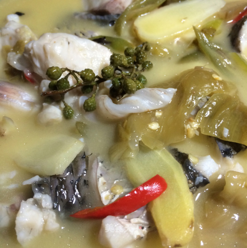 Boiled Fish with Green Pepper recipe