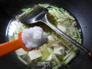 Three Silk Tofu Soup recipe