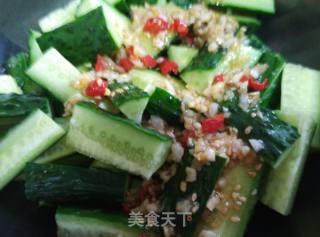 Tossed Cucumber recipe