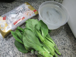 Shrimp-flavored Cabbage Core Wide Noodle recipe