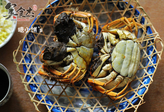 Steamed Hairy Crabs recipe