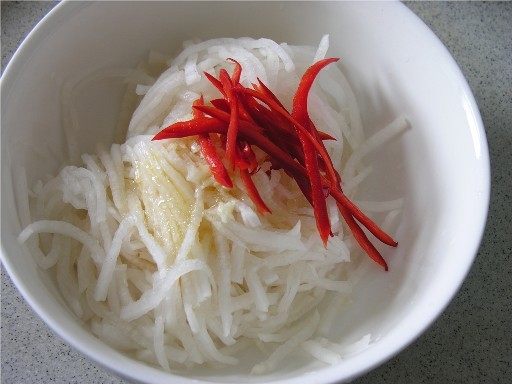 Tossed Radish recipe