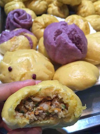 Pumpkin Pork Bun recipe