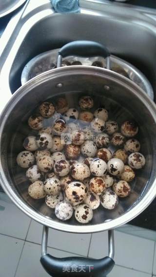 Spiced Quail Marinated Eggs recipe