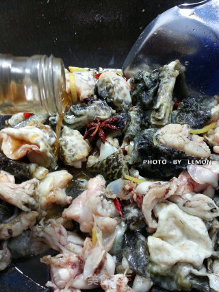 I Love The Delicious Taste~ Dry Pot Bullfrog recipe