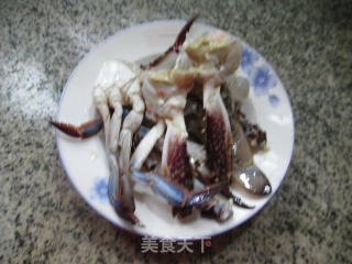 Boiled Crab with Rice Boiled recipe