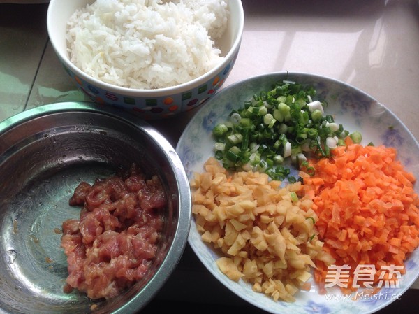 Dried Radish Fried Rice recipe