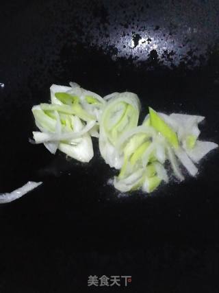 Roasted Pleurotus Eryngii with Lettuce recipe