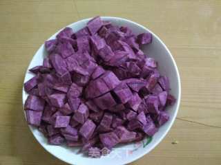 Purple Sweet Potato Vermicelli recipe