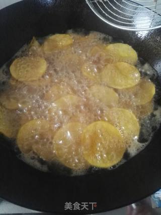 Fried Sweet Potato Slices recipe