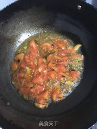 Stir-fried Potatoes with Tomatoes recipe