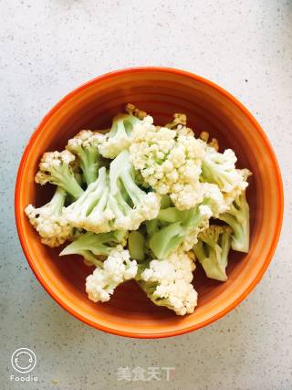 Stir-fried Pork Belly with Cauliflower recipe