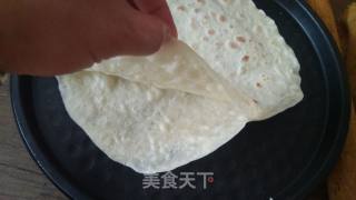 Shredded Potato Burrito recipe