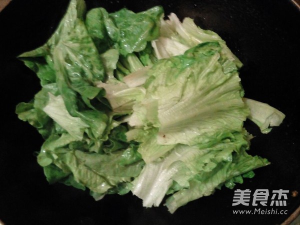 Stir-fried Lettuce recipe