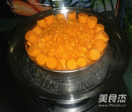 Pumpkin Daifuku recipe