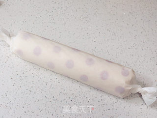 Sweet and Sour Taste [plum Sauce Polka Dot Cake Roll] recipe