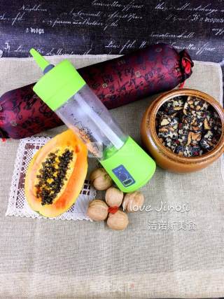 [papaya and Walnut A 㬵 Juice] Winter Health Care for Women, Genus Delicacy You Know recipe