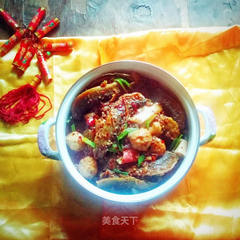 New Year's Cuisine Yi Tuan Yuan Poon Choi recipe