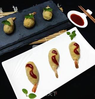 #aca烤明星大赛# Fresh Shrimp Croquette recipe